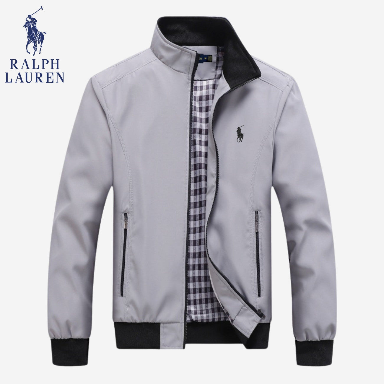 Casual Zip-Up Bomber - CLEARANCE PRICE