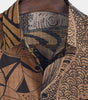 Men's Short Sleeve Retro Holiday Summer Vintage Button Up Vacation Beach Shirt