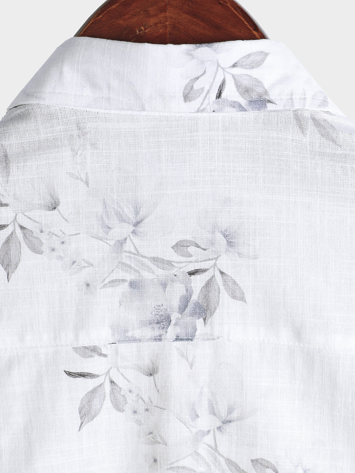 Elegant Short-Sleeved Floral Print Shirt for Men