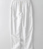 Linen Rayon Blend Button Up Shirt & Straight Leg Linen Pants