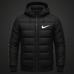 NK – Padded Hooded Puffer Jacket