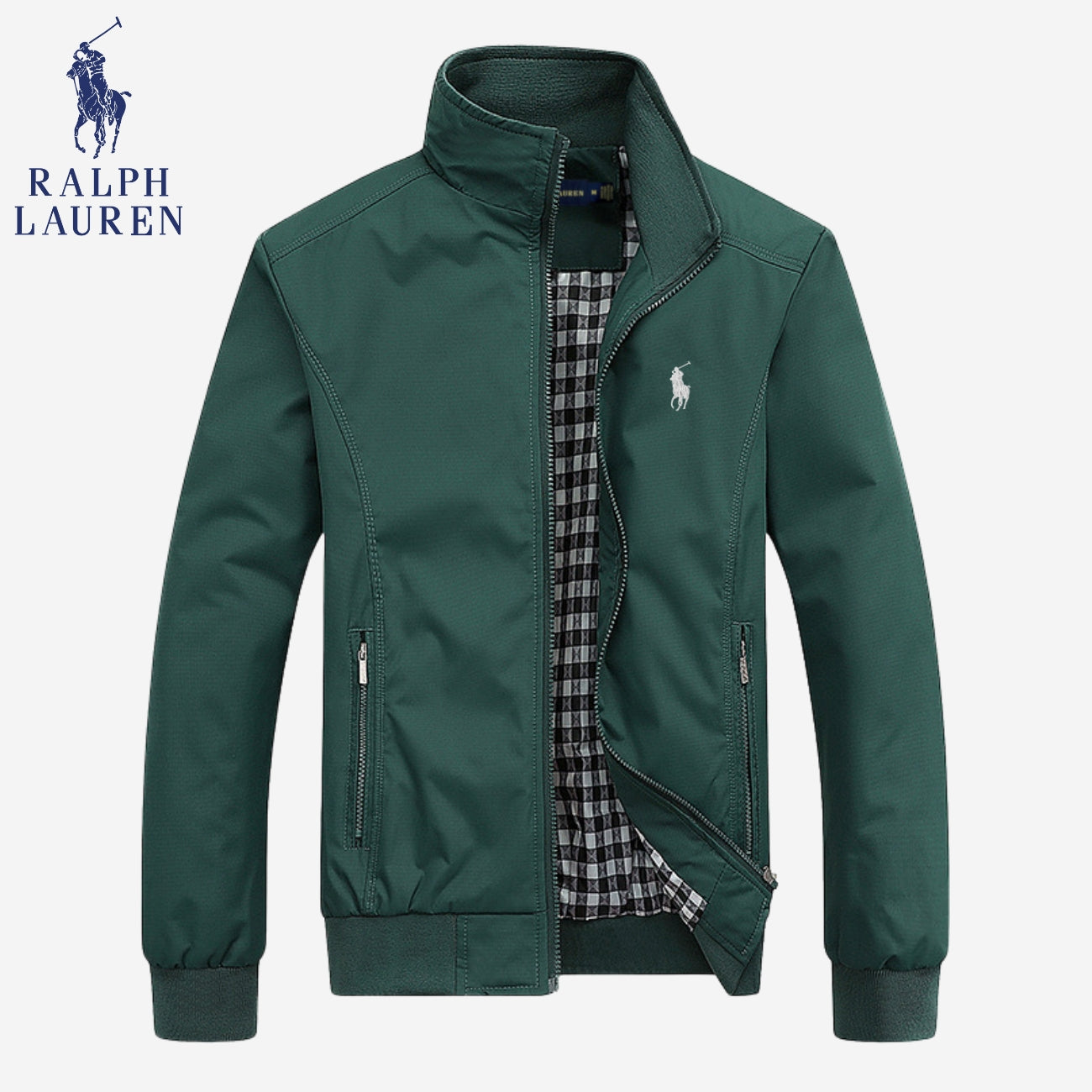 Casual Zip-Up Bomber - CLEARANCE PRICE
