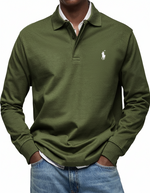 RL®  LUXURY LONG-SLEEVED POLO SHIRT