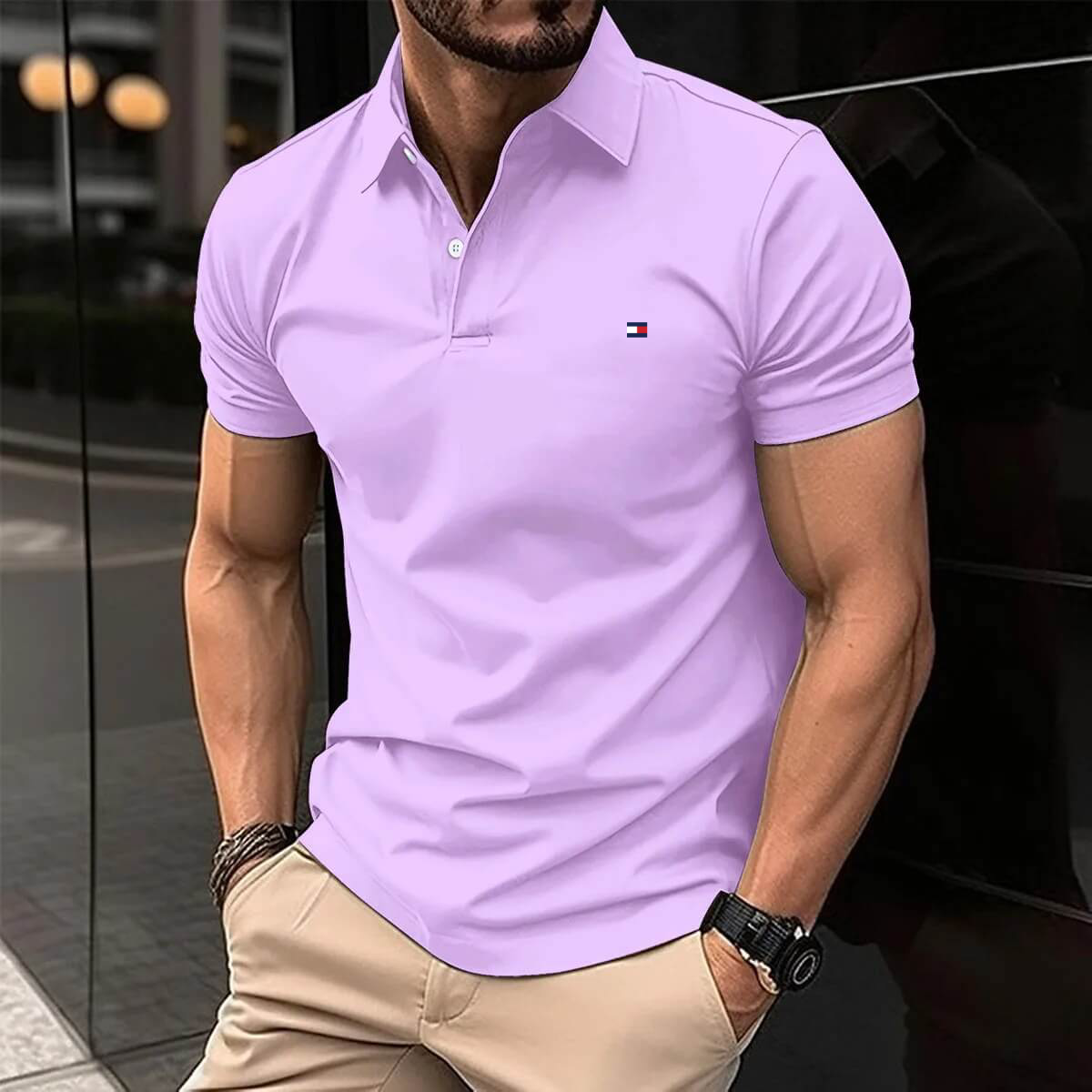 Tommy Hilfiger -  Stretch Fit Polo